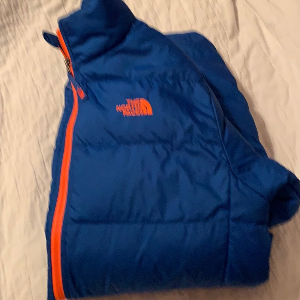 Boys gently used XL 18/20  blue and orange NF